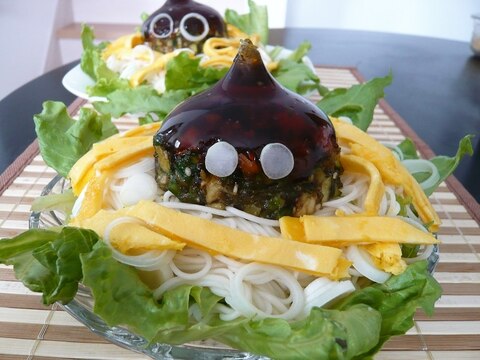 だしゼリーそうめん